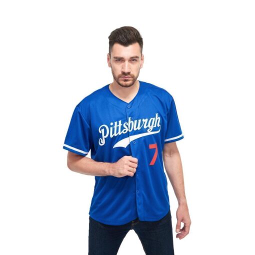 Custom Royal White-Red Baseball Jersey Suit for daily life, Fabric: 95% polyester and 5% spandex, Regular fit, Stitch Color: automatically matched based on patterns